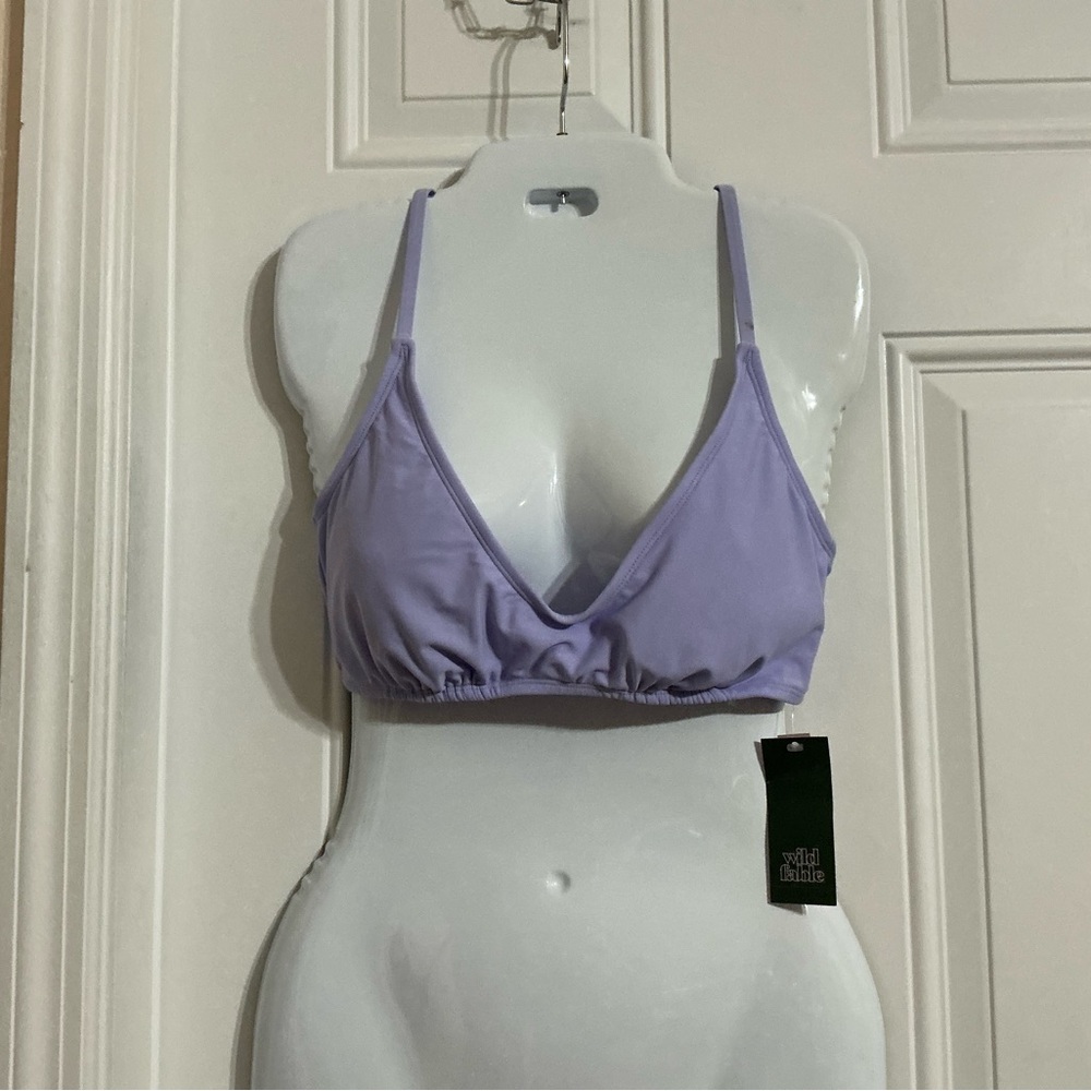 Wild Fable Women’s Purple Bikini Top Size XL
